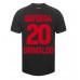 Maillot de foot Bayer Leverkusen Alejandro Grimaldo #20 Domicile vêtements 2023-24 Manches Courtes